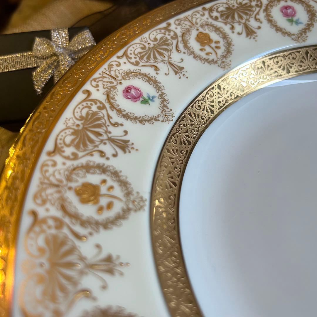フランス製　Limoges Haviland リム付きディープディッシュ