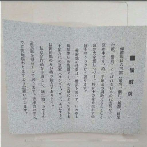 入江光人司『宝瓶』竹節摘み 備前焼 急須 茶器 共箱