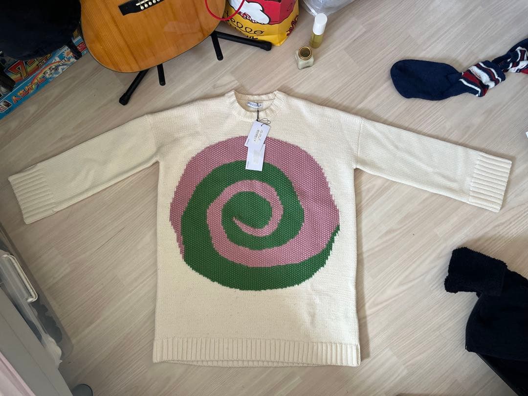 トップス JW ANDERSON OVERSIZED SPIRAL JUMPER S