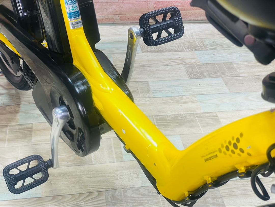 ZK3352 電動自転車 ブリヂストン アンジェリーノ子供乗せ 20インチ