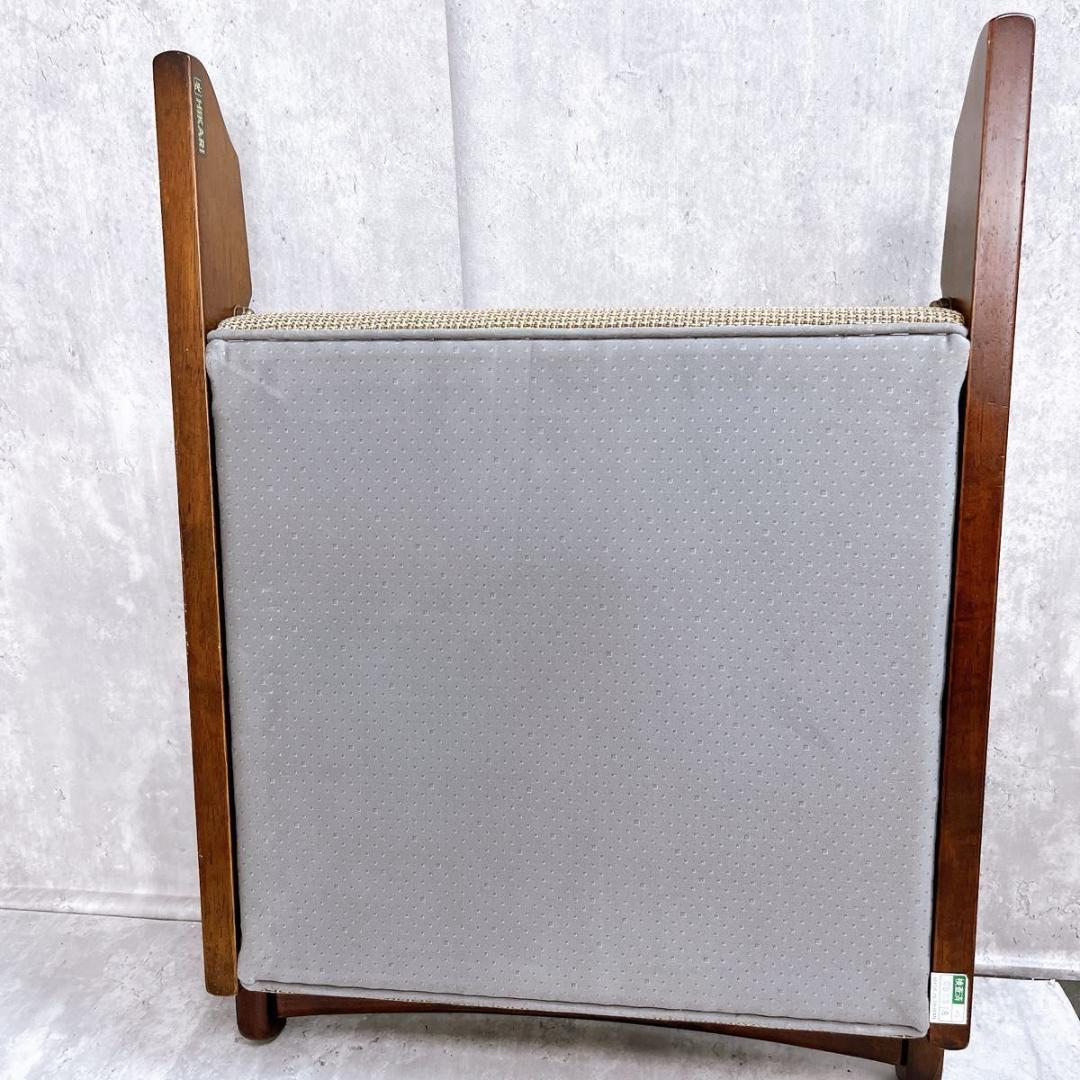 【美品】光製作所 hikari 折りたたみ座椅子 ２脚 和室 旅館 昭和レトロ