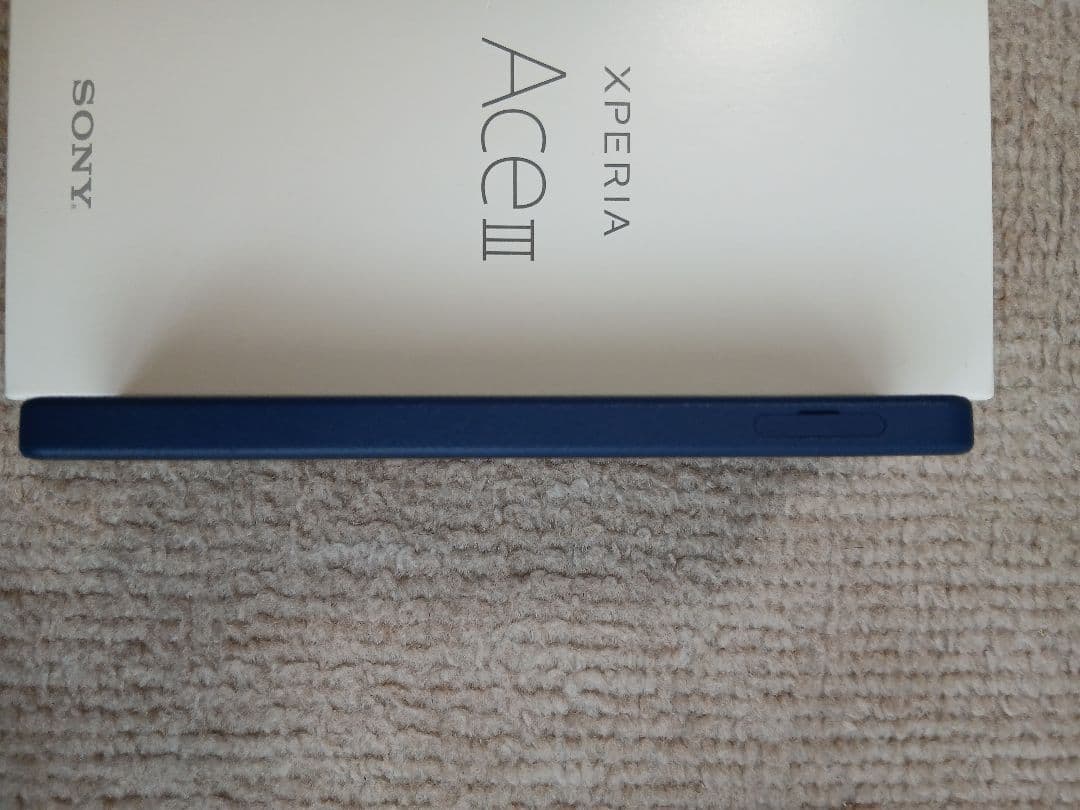 XPERIA Ace III SOG08 ブルー 本体オマケ付き最終価格です！