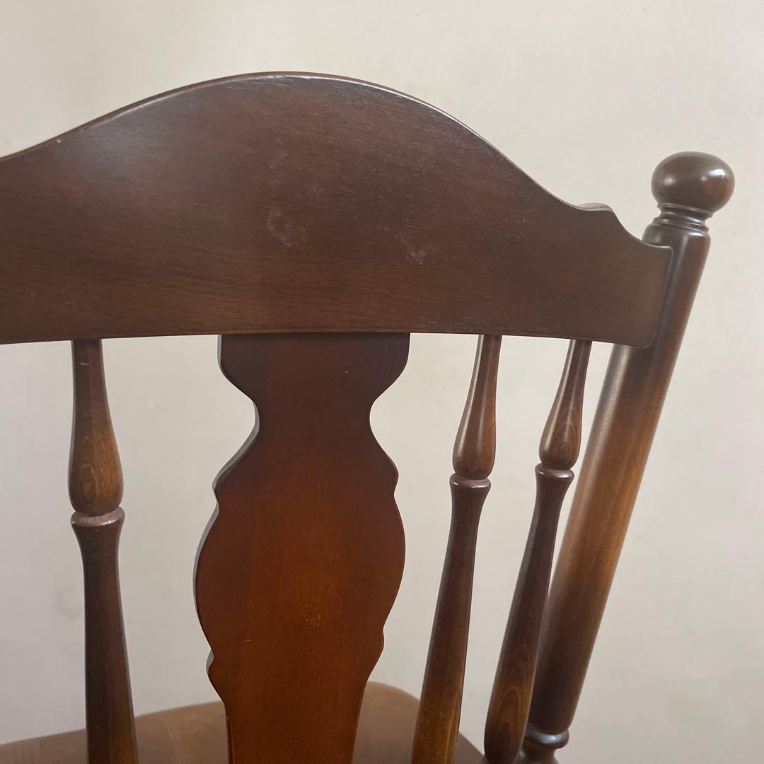 ②【美品】キツツキ 飛騨産業 ダイニングチェア　ウィンザーチェア　コムバック