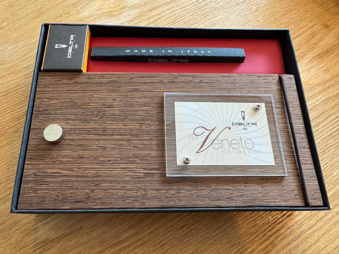 DELTA Via Veneto 14K585 未使用 付属品完備 イタリア製