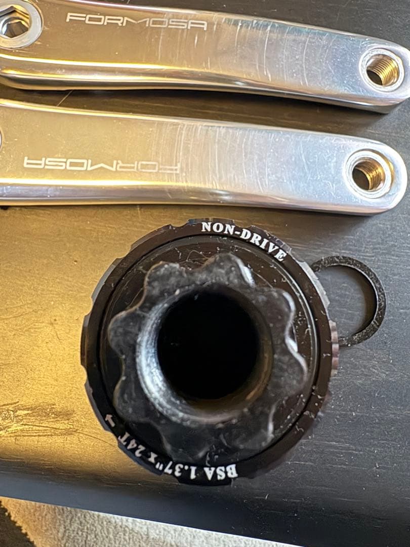 FORMOSA クランクアーム 165mm チェーンリング 30t BB セット