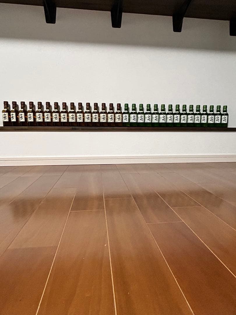 30本！山崎、白州ミニボトル各15本