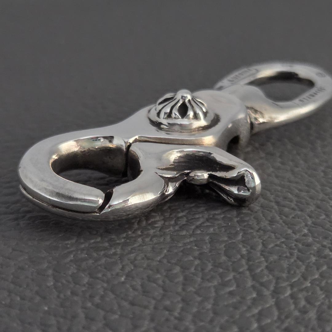 CHROME HEARTS クロムハーツ スイベル クリップ キーリング 925