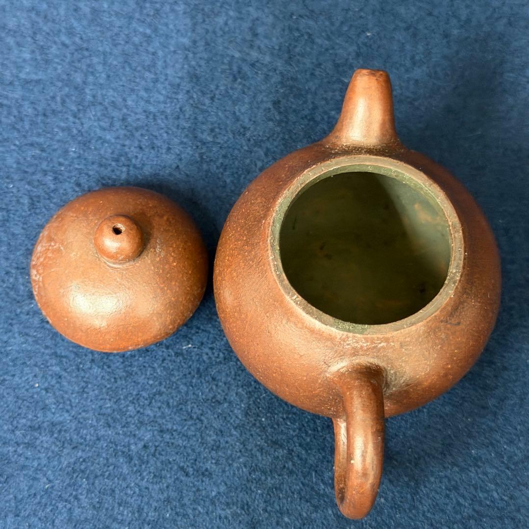 孟臣 君子之交談如水 急須 朱泥 煎茶 茶道具 茶器 古玩 旧家 蔵出 骨董品