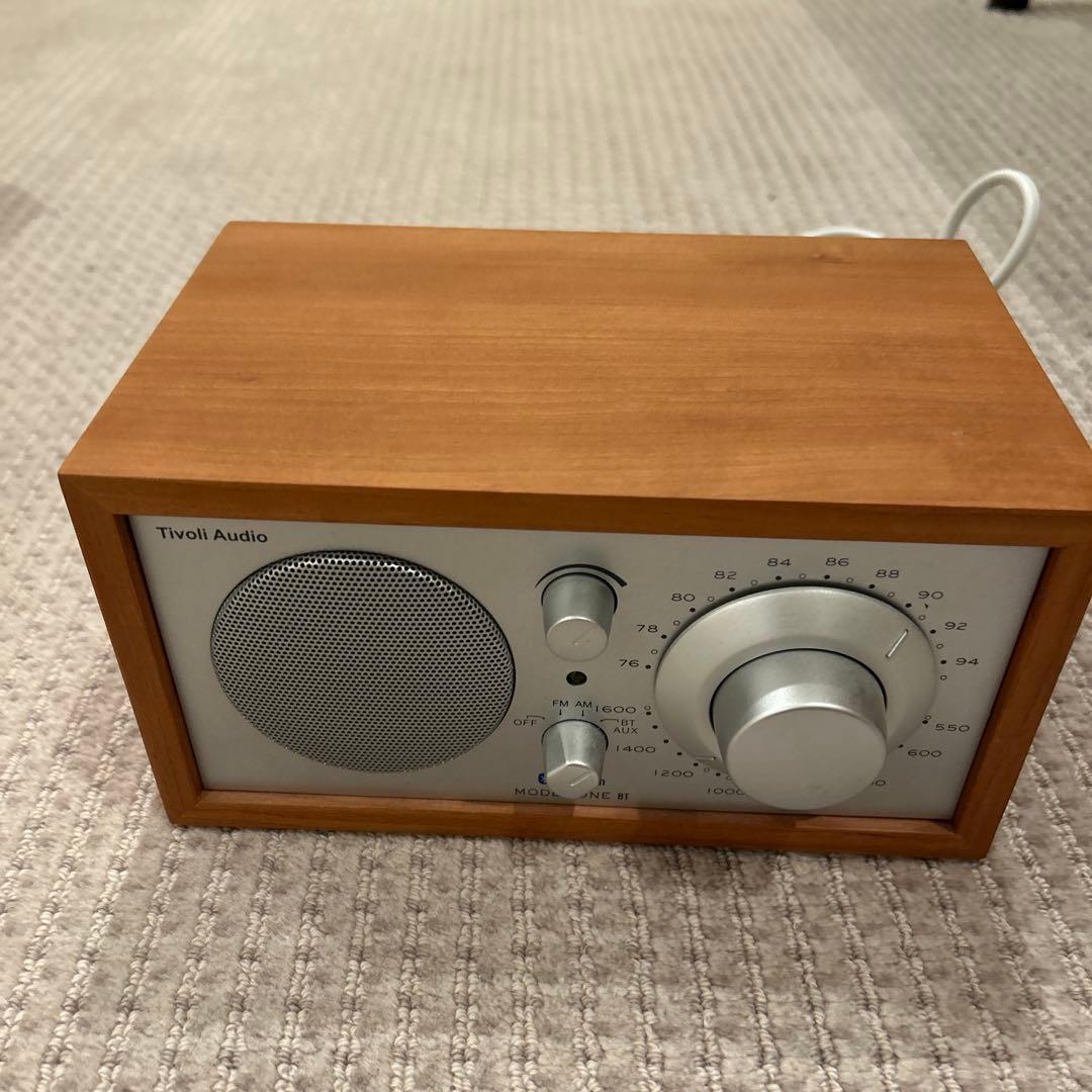 ジャンク品Tivoli Audio MODEL ONE BT チェリーシルバー