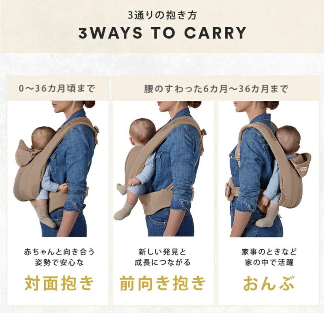 サイベックス　コアキャリア　抱っこ紐　黒