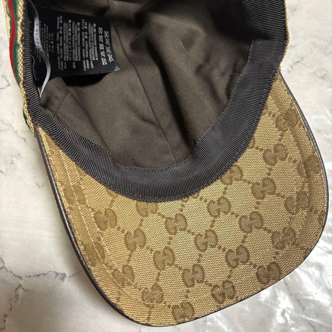 即日発送❣《お値下げ✧˖*》GUCCI ベースボールキャップ GGキャンバス