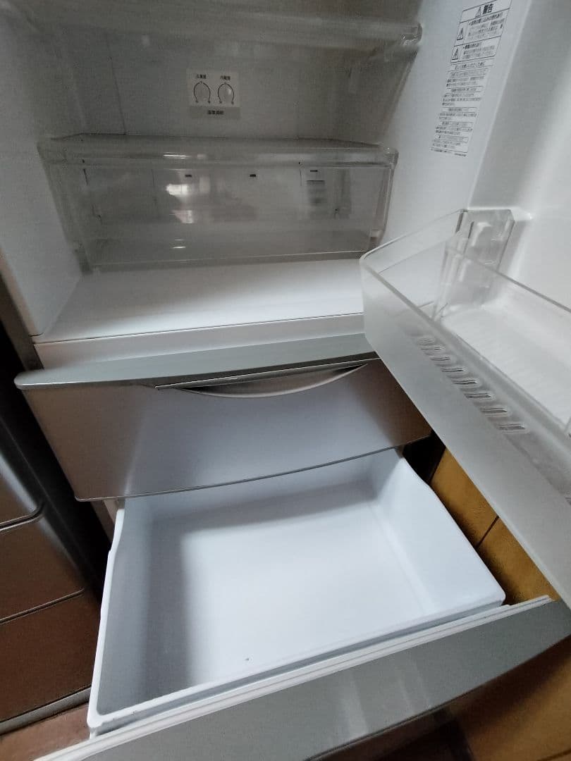 SANYO ノンフロン冷蔵庫 SR-361ML(S)中古美品