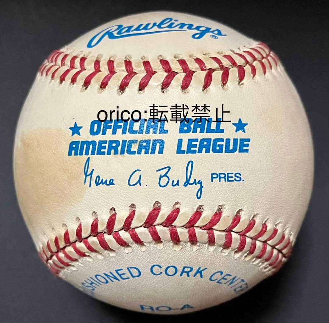 アレックス・ロドリゲス 直筆サインボール MLB アメリカンリーグ公式球