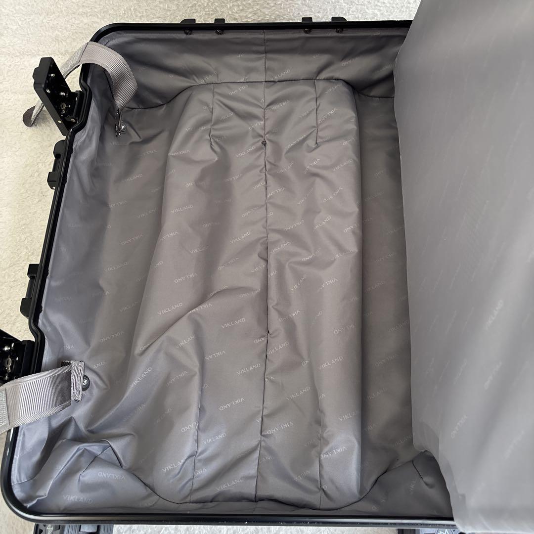 ✨美品✨LANZZO スーツケース　TSAロック アルミ　グレー