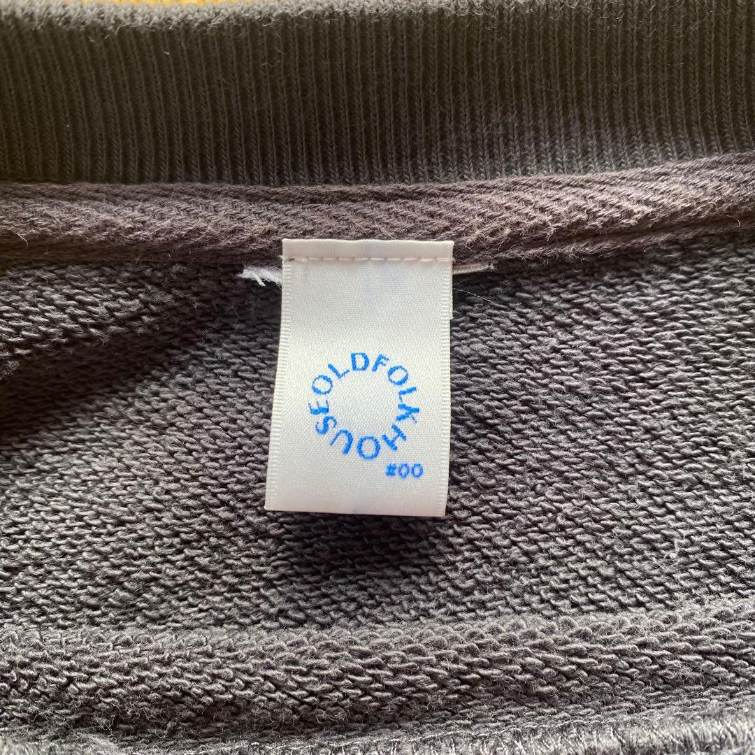 OLD FOLK HOUSE × O代官山 別注スウェットサイズ2 在原みゆ紀黒