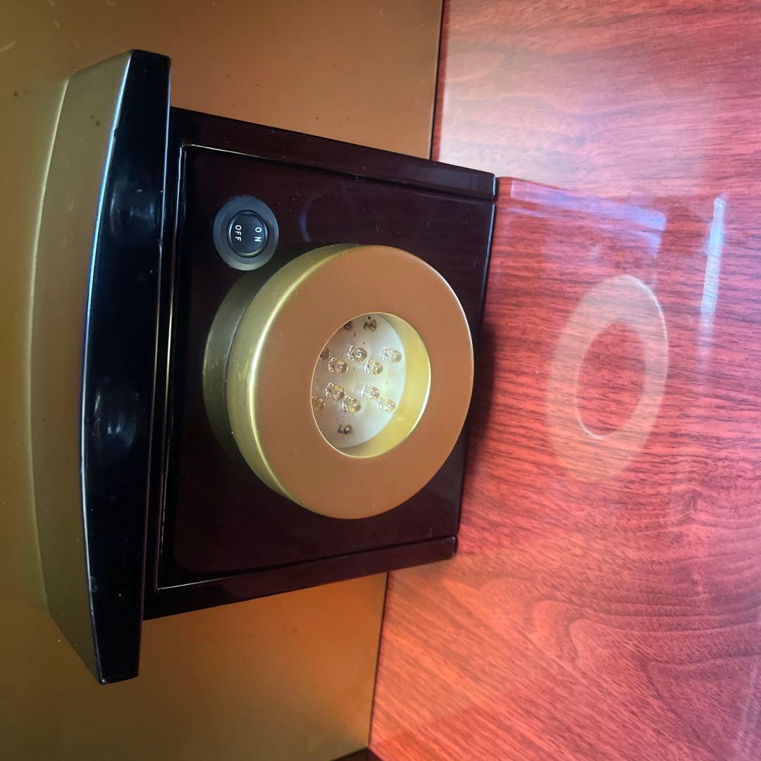 【黒さくら花びら綺麗】中古仏壇　ミニ仏壇　モダン仏壇　漆調仏具