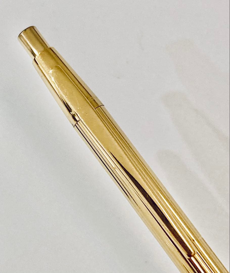 20金張り◆モンブラン高級ボールペン ゴールド MONTBLANC 1970s