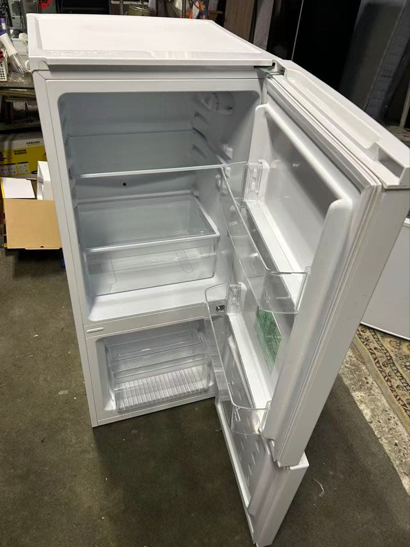 23年　ホワイト 2ドア冷蔵庫　1013