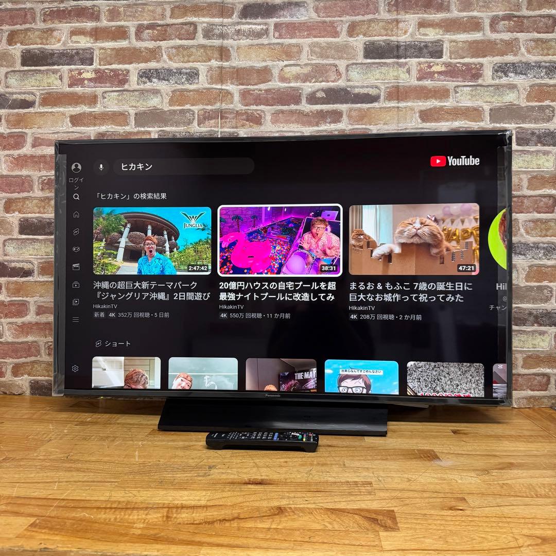 Panasonic 55V型 4K 液晶テレビ VIERA TH-55GX850