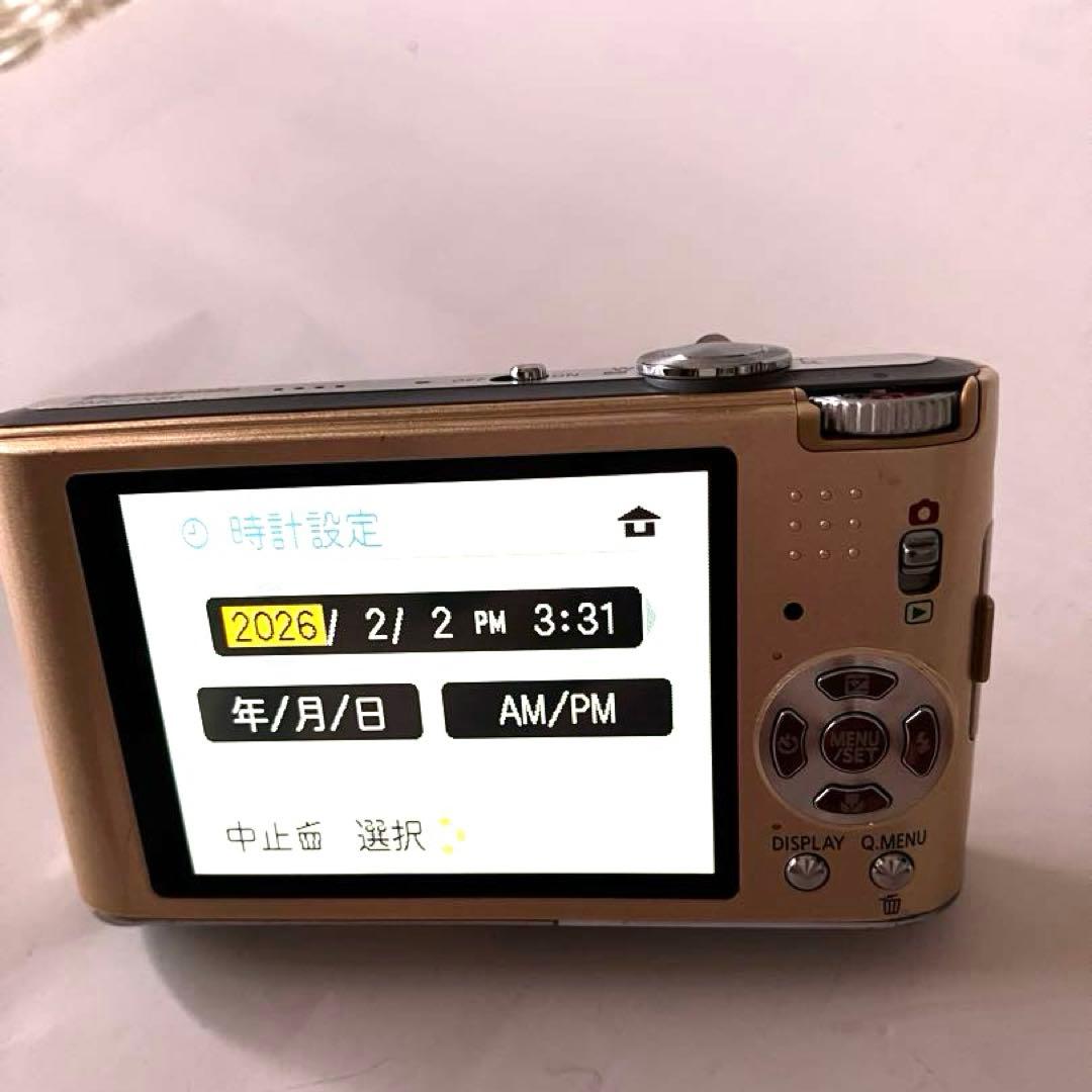 Panasonic LUMIX FX60 12メガピクセル シャンパンゴールド