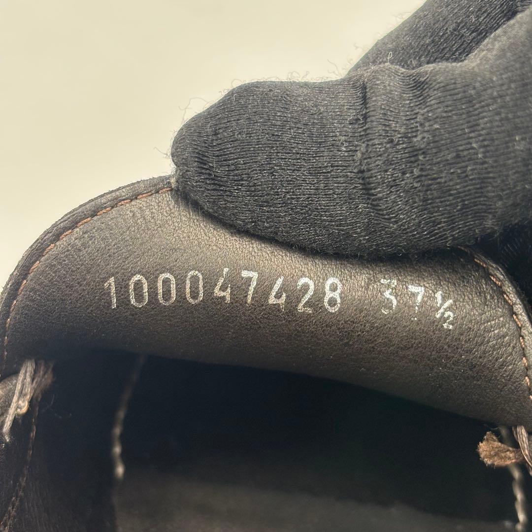 GUCCI グッチ ホースビット スエード ローファー ブラック 約24.5㎝