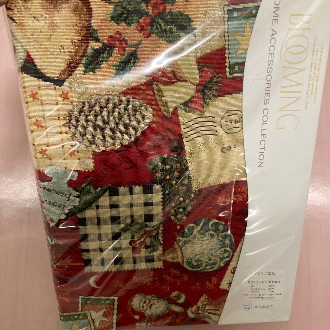 セール❗️BLOOMING❤︎新品❤︎クリスマス柄❤︎テーブルクロス❤︎撥水加工
