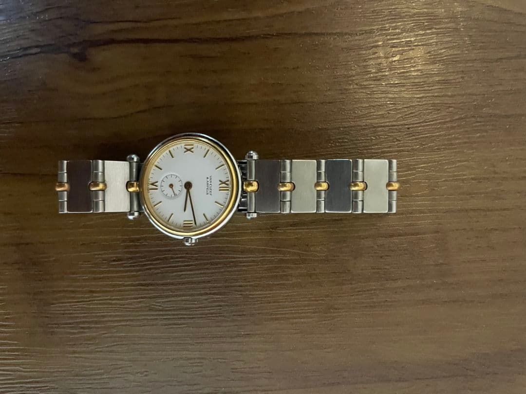 ヴァンクリーフアーペルVan Cleef & Arpels K18コンビ時計