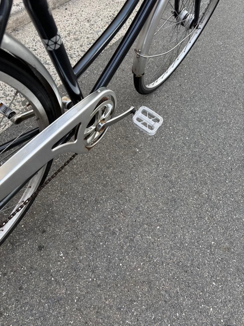 159 自転車 大阪市 【引取り限定】 美品 27インチ 変速付き