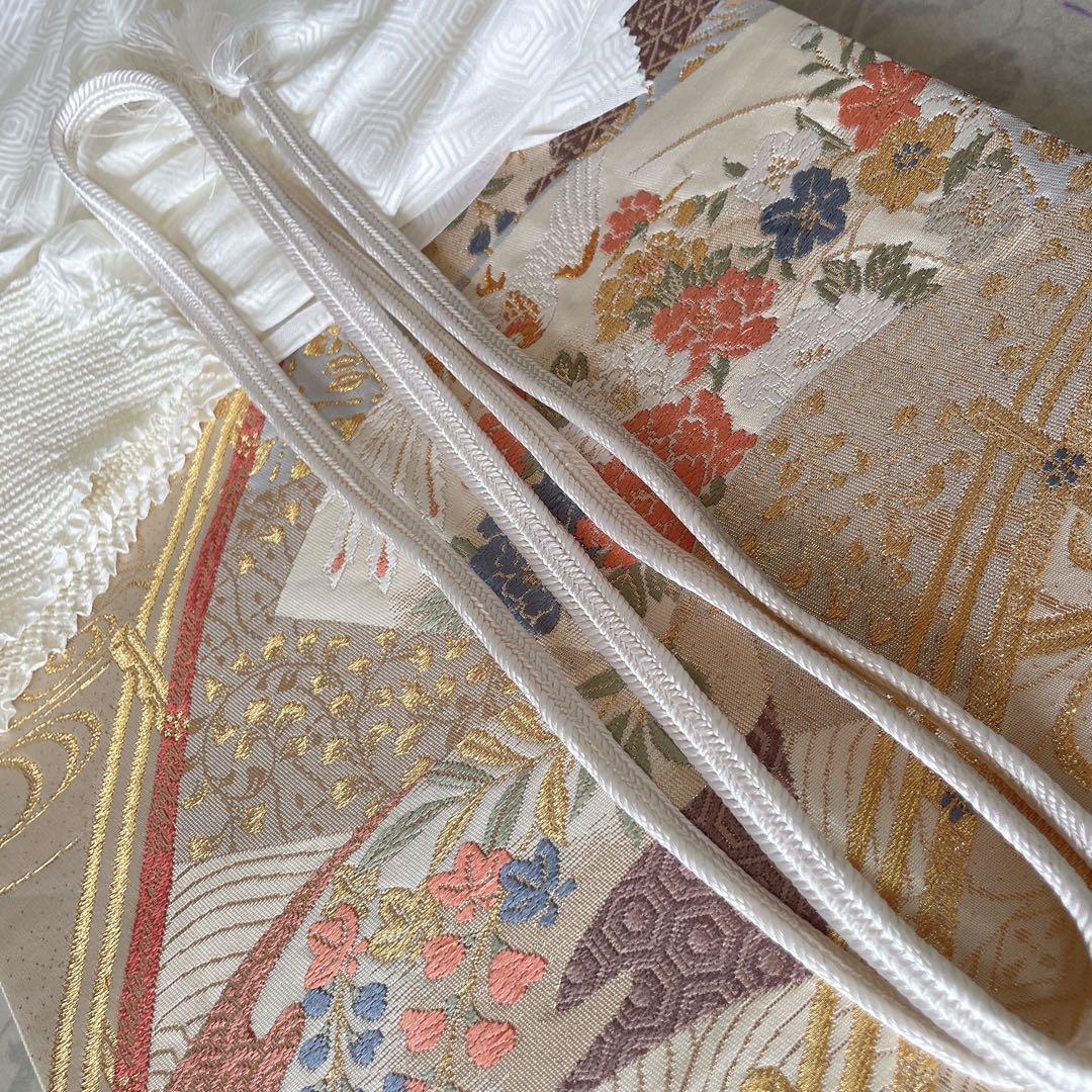 訪問着　フルセット　絞り　鹿の子絞り　金彩加工　着物　P4