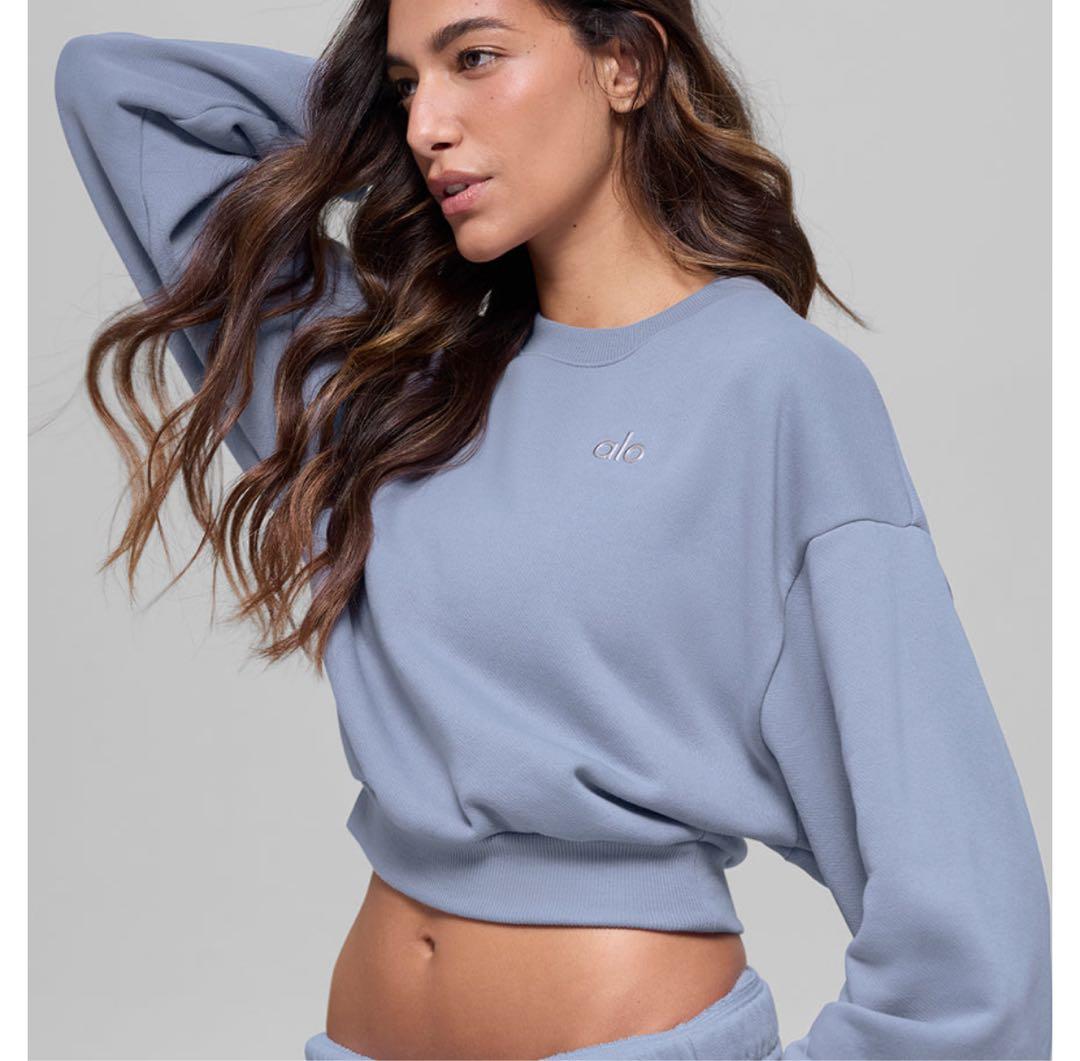 【新品未使用】 alo yoga 裏起毛 スウェット