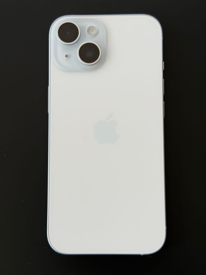 【美品】iPhone 15 ブルー 128GB SIMフリー