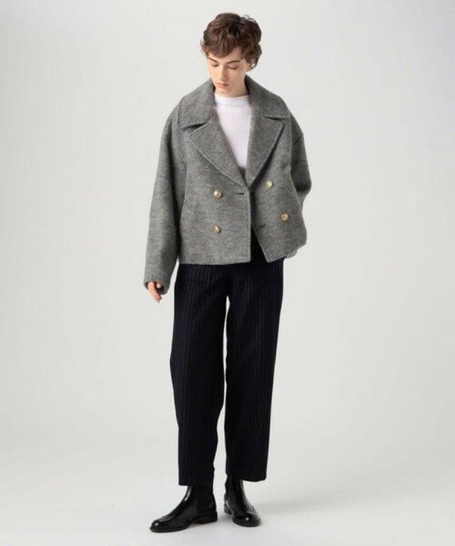 TOMORROWLAND シープパイルショートPコート