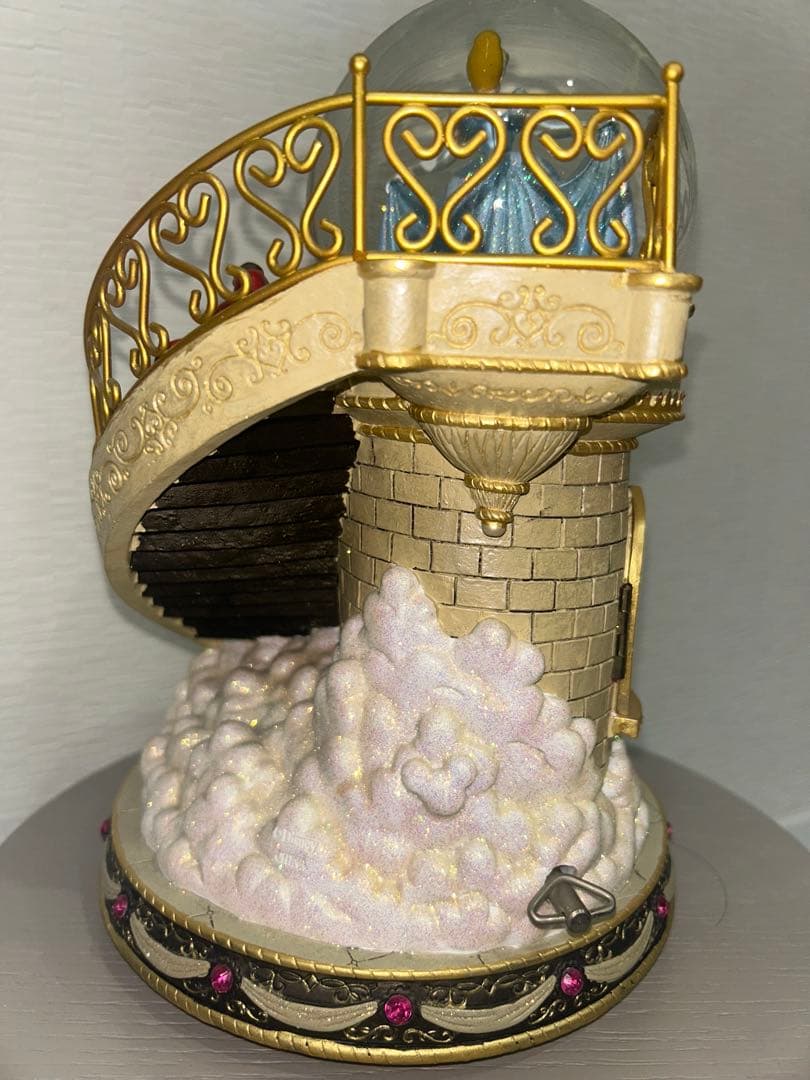 ディズニープリンセス　スノードーム　オルゴール　ミュージカルスノーグローブ