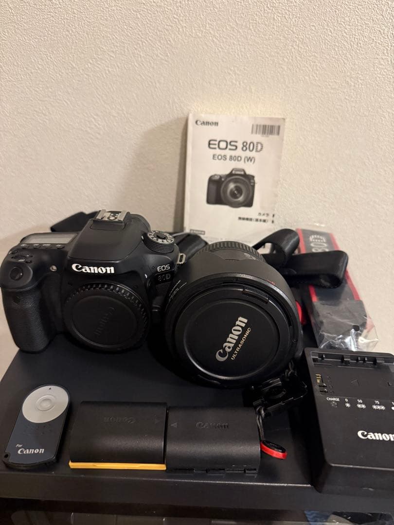 Canon EOS 80D デジタル一眼レフ 一式