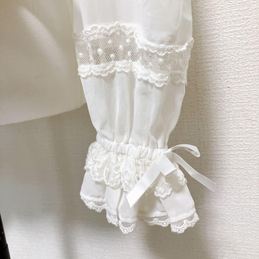 Angelic Pretty Sweet Creamブラウス　白