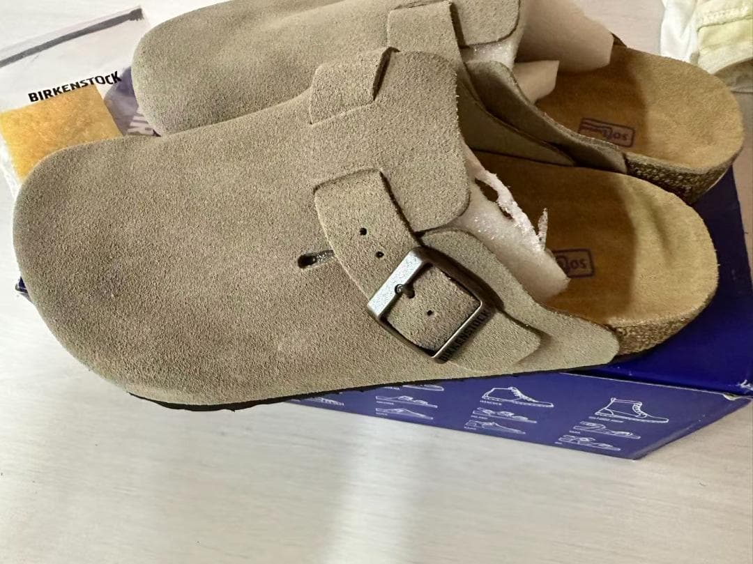 美品 BIRKENSTOCK ビルケンシュトック ボストン 24cm .j