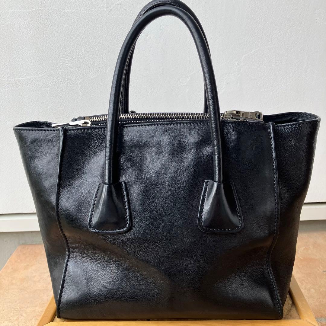 ✨極美品✨PRADA ブラック 2way ショルダーバッグ　7-15