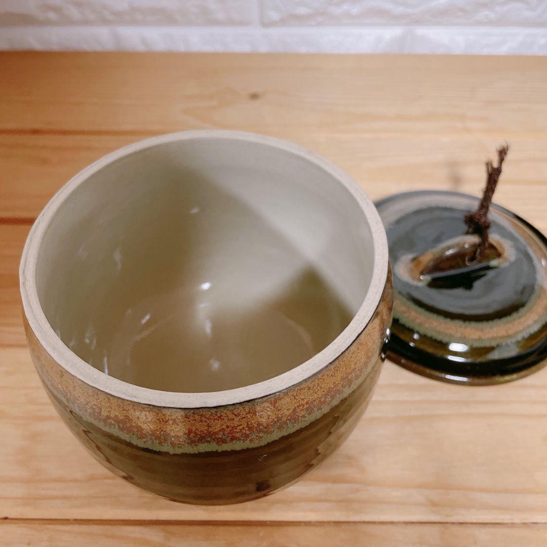 蓋付きかめ  壺  5個  梅干し  漬物
