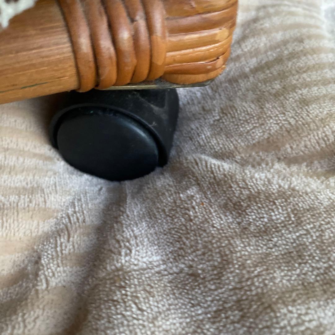 籐 ラタン ハンガーラック チェスト インテリア 昭和レトロ 当時物