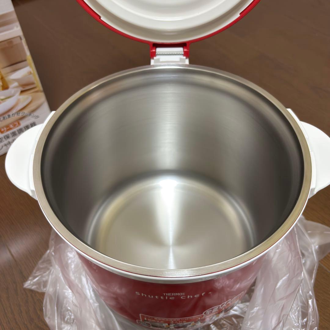 【未使用】サーモス 真空保温調理器 シャトルシェフ 4.5L 　KBK-4501