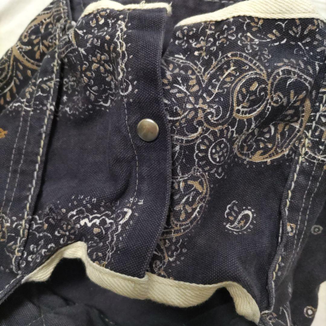 45rpm ペイズリー柄トートバッグ　大人気完売