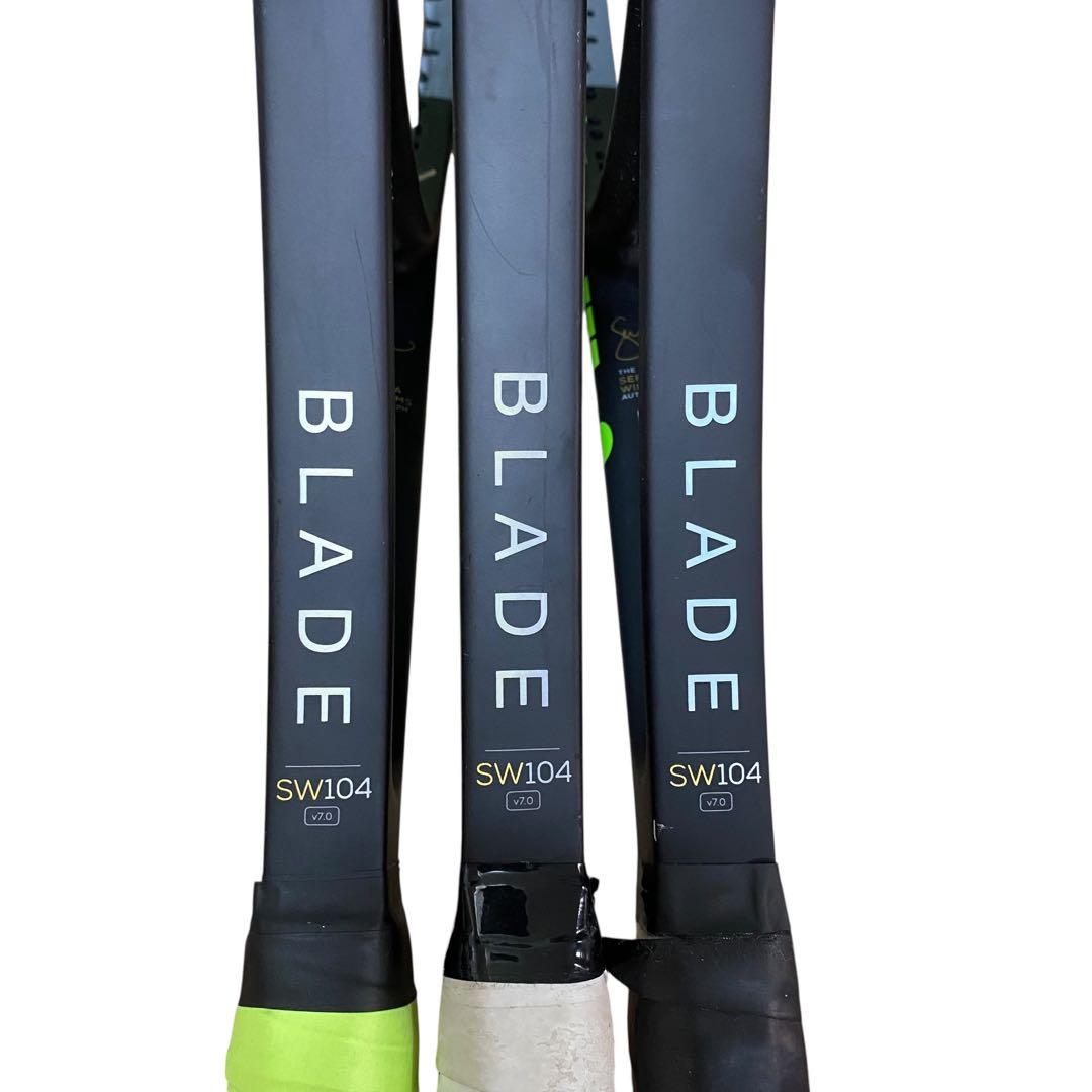 【美品】Wilson BLADE SW104 V7.0 G2 3本セット