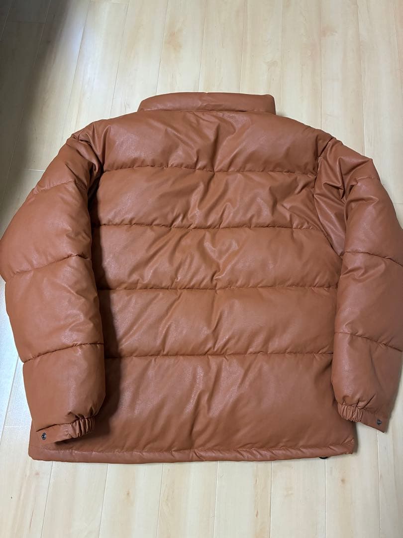 J*様 BEAMS HEART ブラウン ダウンジャケット Lサイズ　APE キ