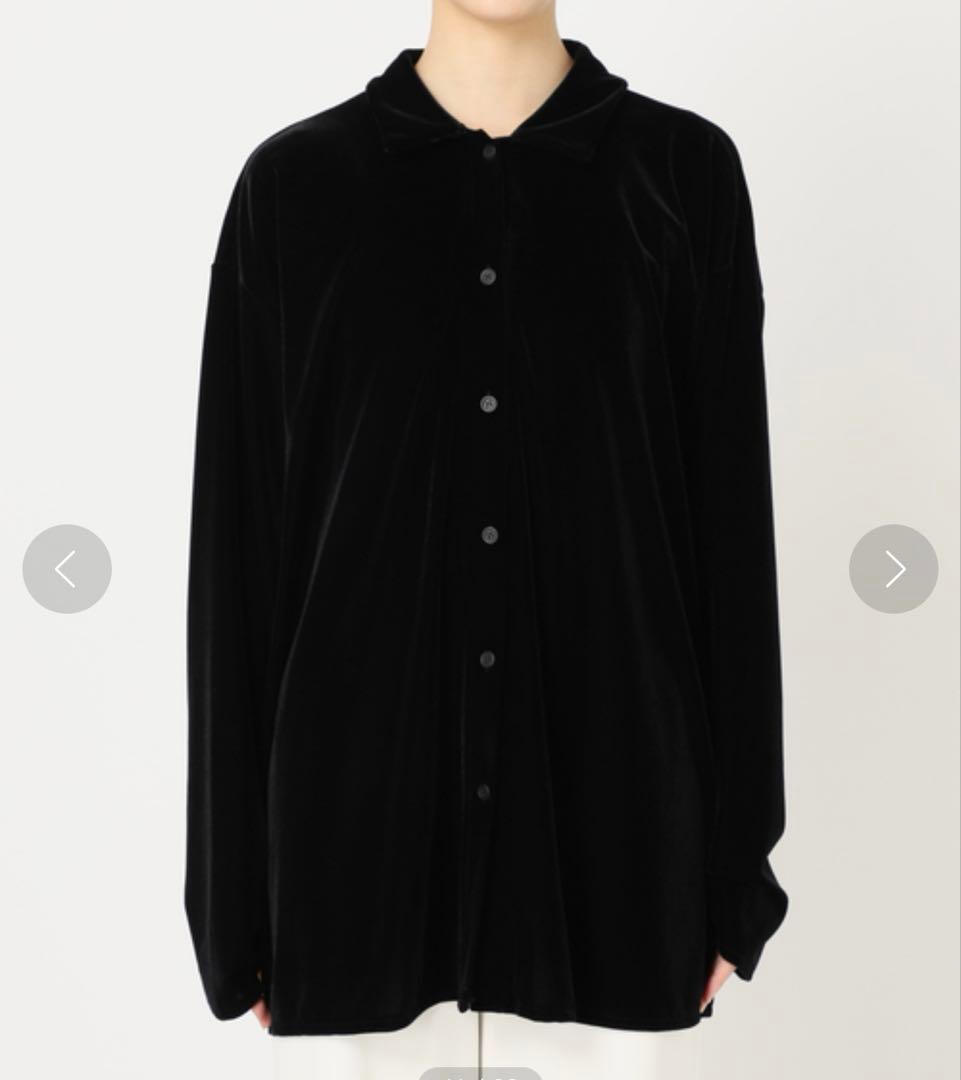 CITYSHOP VELVET OVER シャツ　シティショップ
