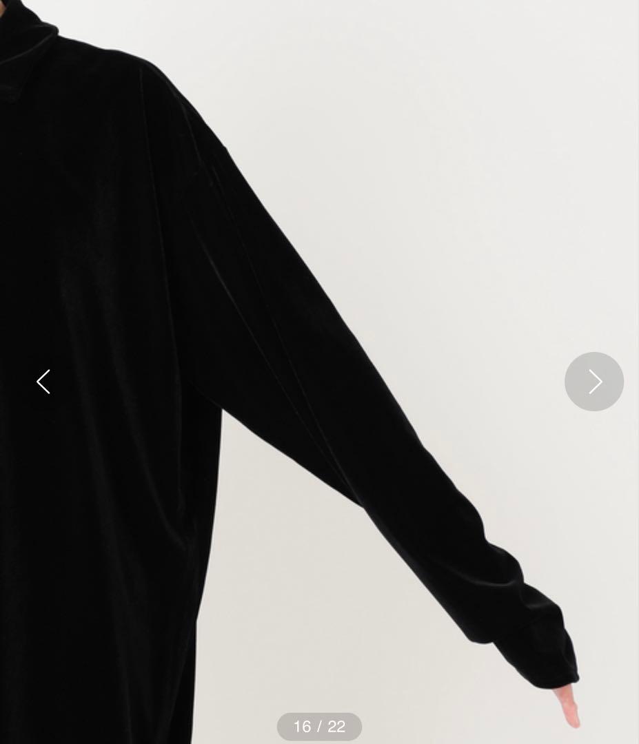 CITYSHOP VELVET OVER シャツ　シティショップ