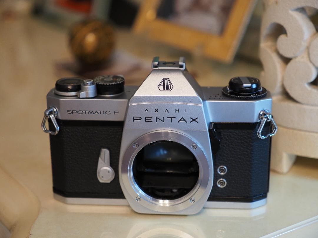 整備済 PENTAX アサヒペンタックス SPF シルバーボディ フィルムカメラ
