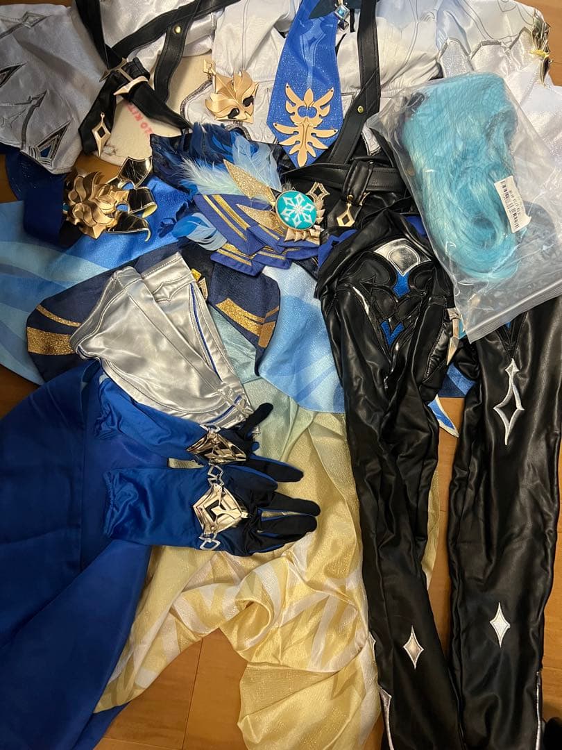 原神/エウルア/コスプレ衣装＆ウィッグ＆靴