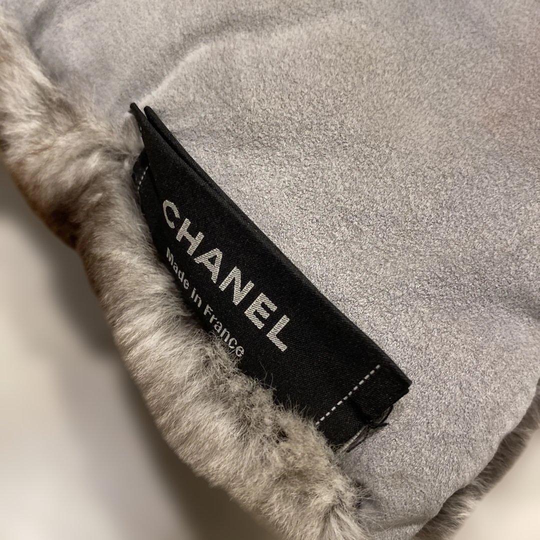 CHANEL 【シャネル】 ラビットファー クッション 正規品