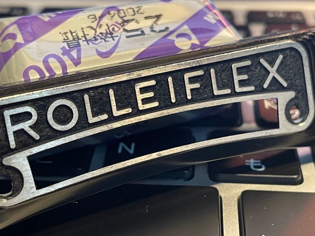 ローライフレックス　Rollieflex 銘板　部品　3.5e 2.8e e2