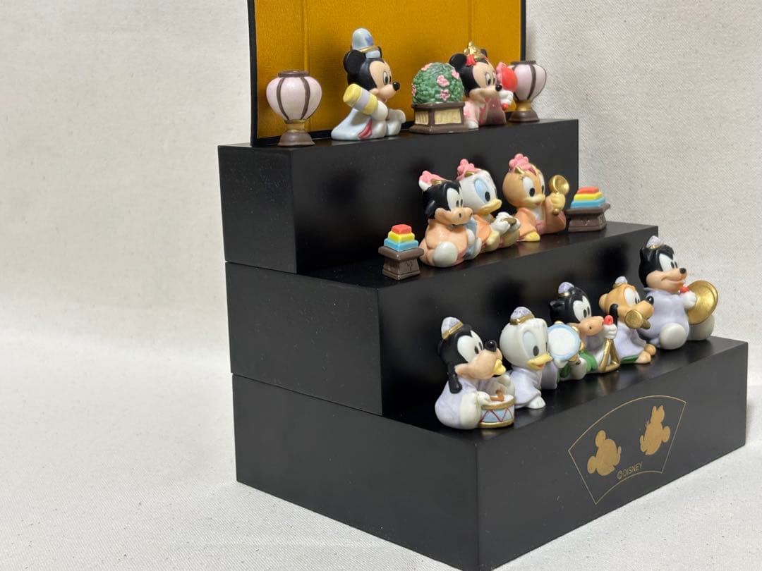 ベビーミッキーミニひなだん飾り